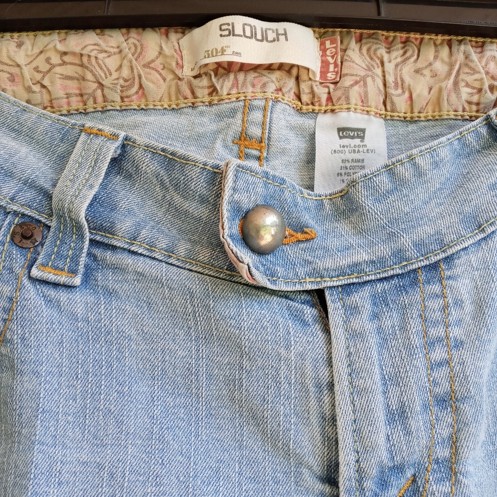 Levi's SLOUCH CAPRI JEANS